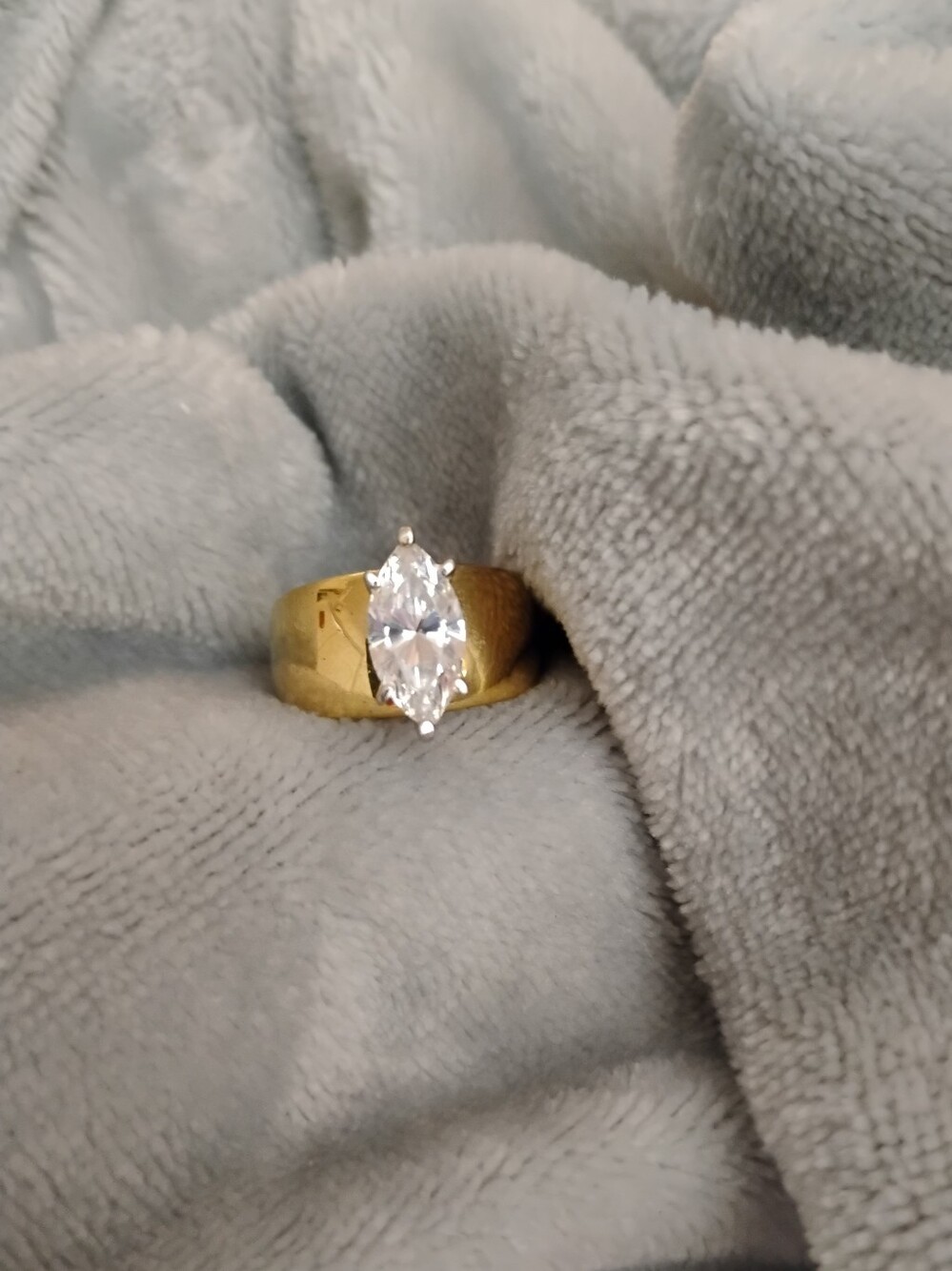 Engagement Marquise CZ Ring -Classic Women's Bridal Desire, Must Have Ring.